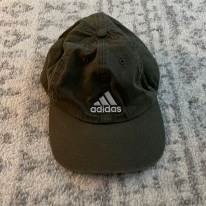 Olive green adidas hat